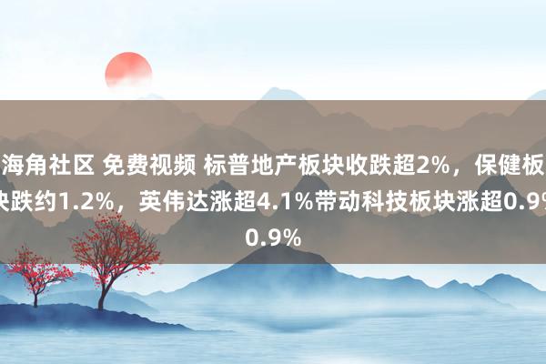 海角社区 免费视频 标普地产板块收跌超2%，保健板块跌约1.2%，英伟达涨超4.1%带动科技板块涨超0.9%