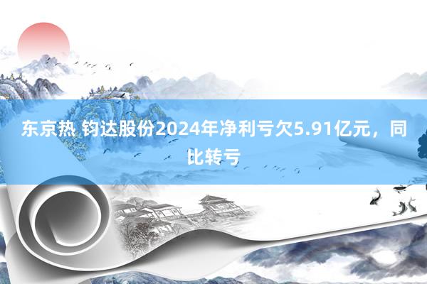 东京热 钧达股份2024年净利亏欠5.91亿元，同比转亏